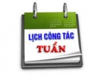 Lịch công tác tuần 2020