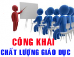 Công khai cam kết chất lượng giáo dục năm học 2022-2023